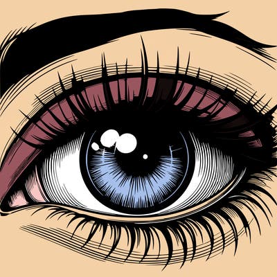 realistic eye