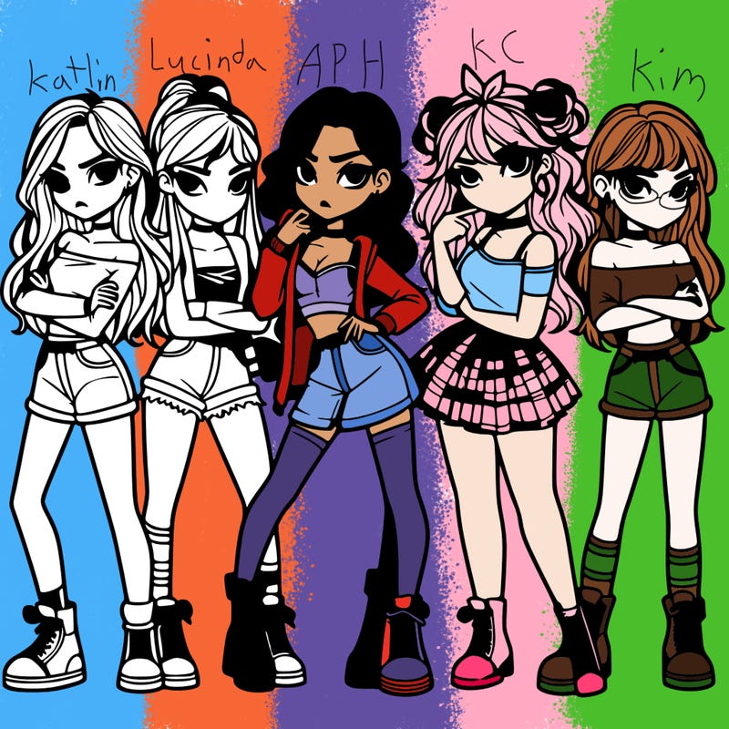 realistic baddie girls