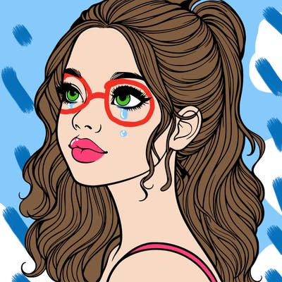 beautiful realistic girl