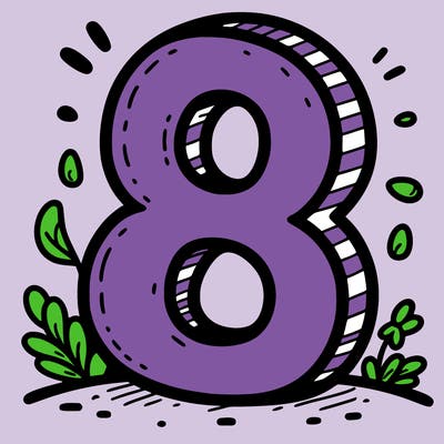 a nice number 8