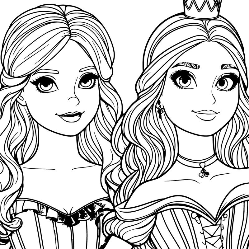 elfaba and glinda realistic girls