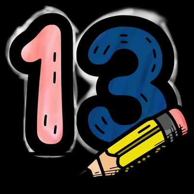 13