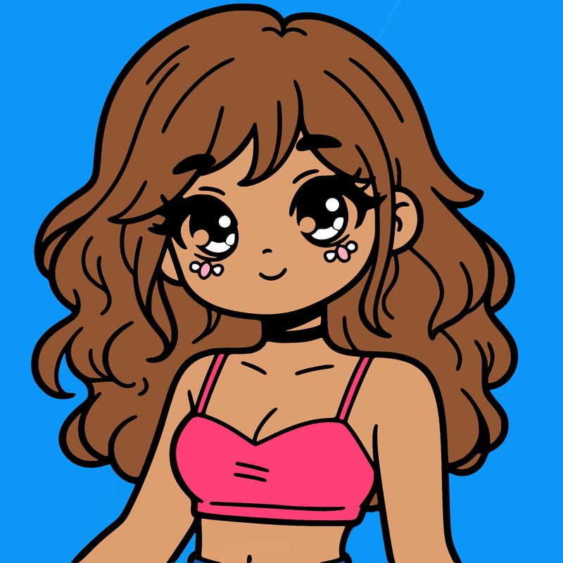 girl in a cute crop top