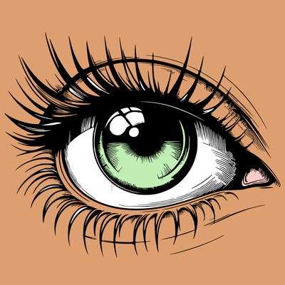 realistic eye
