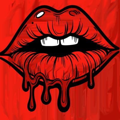 lips that look realistic and drip