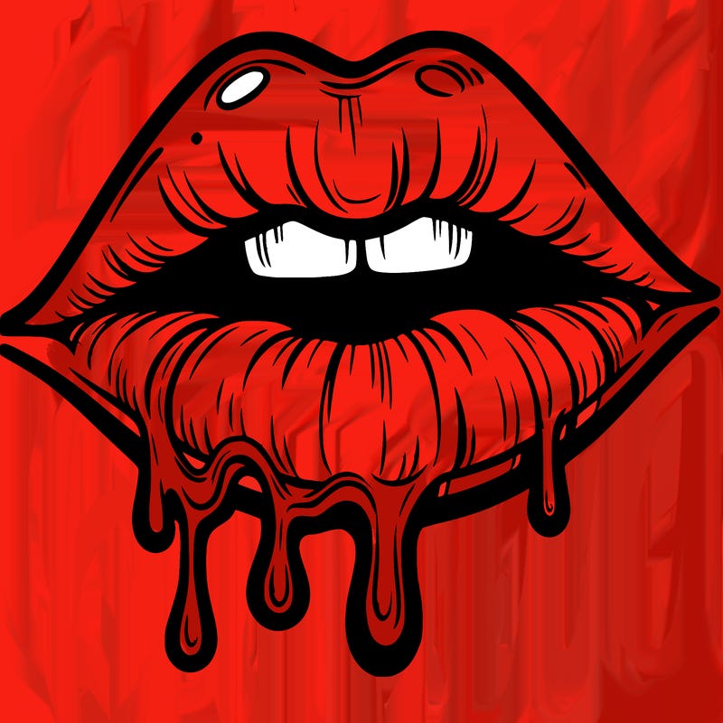 lips that look realistic and drip