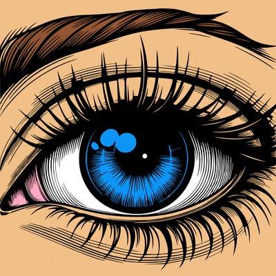 realistic eye