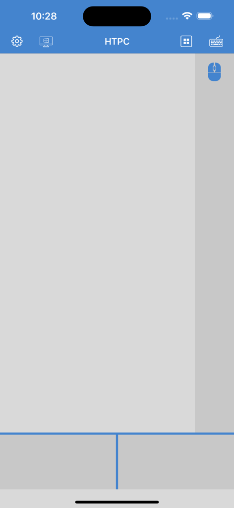 VMouse - VNC Remote Mouse - VMouse app trackpad interface for remote HTPC control