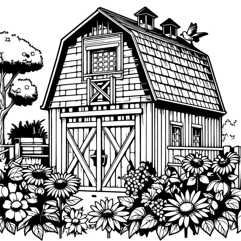 barnhouse flowers realistic
