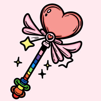 heart themed weapon