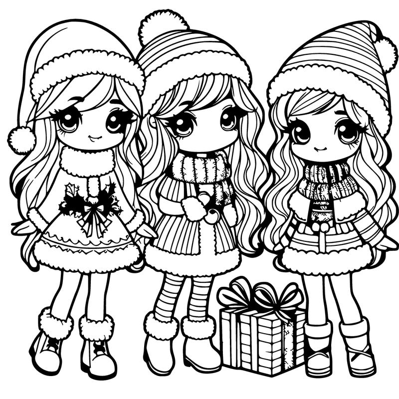 christmas girls