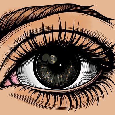 realistic eye