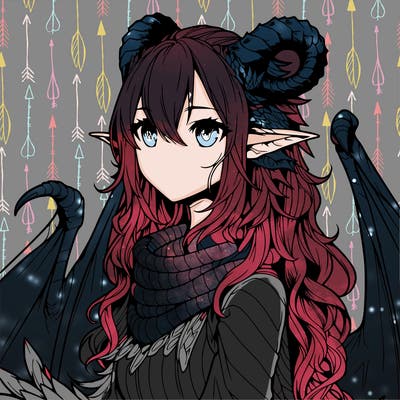 dragon girl realistic fantasy