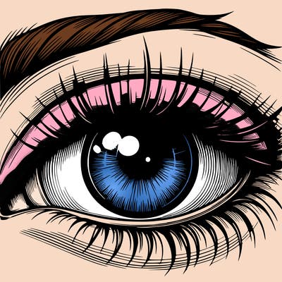 realistic eye