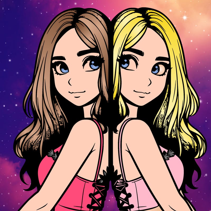 a realistic girl split