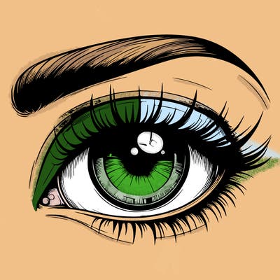 realistic eye
