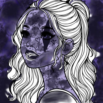 beautiful realistic girl