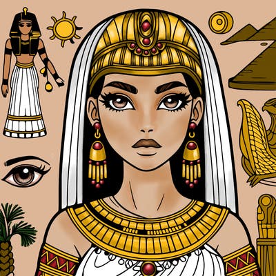 realistic egyptian princess
