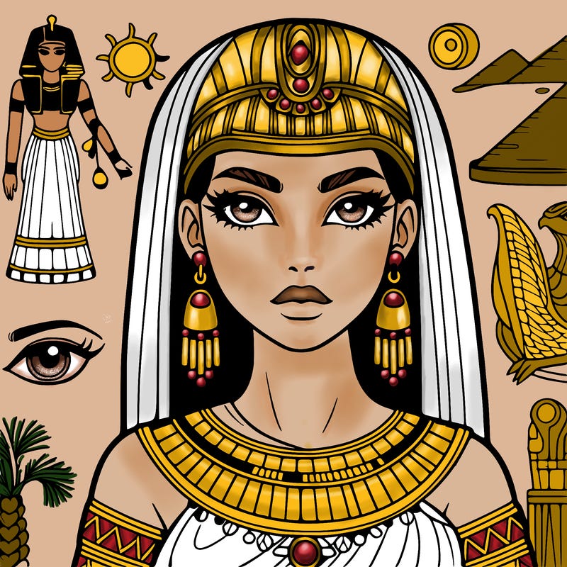 realistic egyptian princess