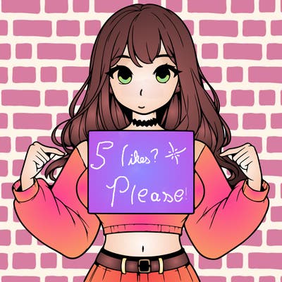 girl holding a blank sign in a long sleeve crop top