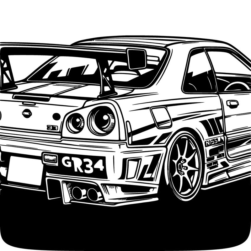 nissan skyline gtr34
