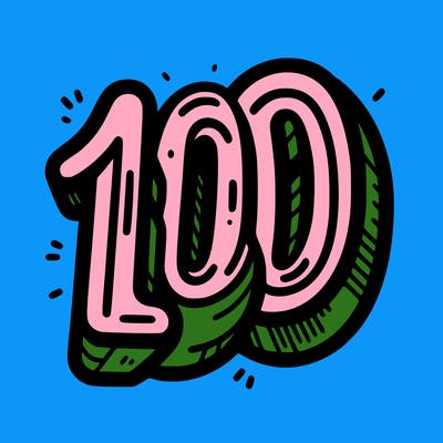 100