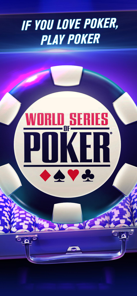 Gettoni ufficiali del World Series of Poker e custodia per gettoni