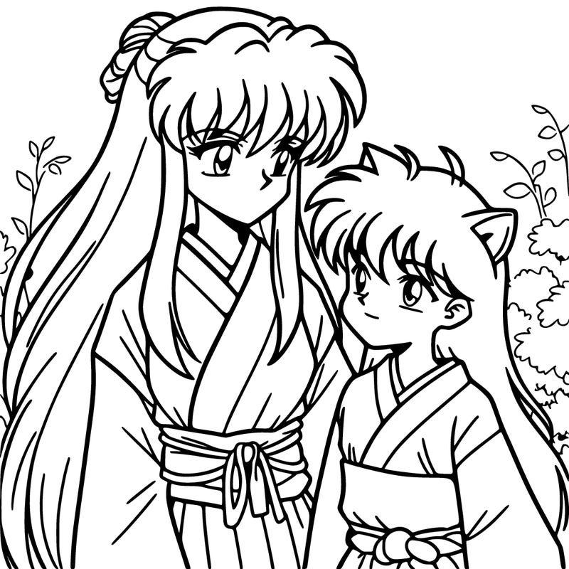 inuyasha with kagome