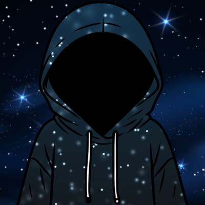 faceless girl in hoodie