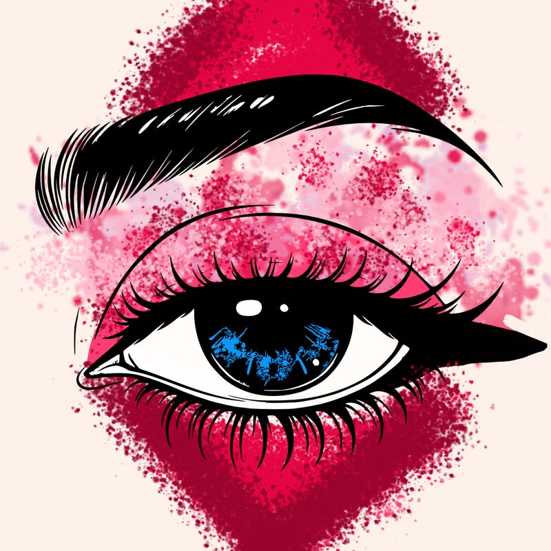 eye closed realistic