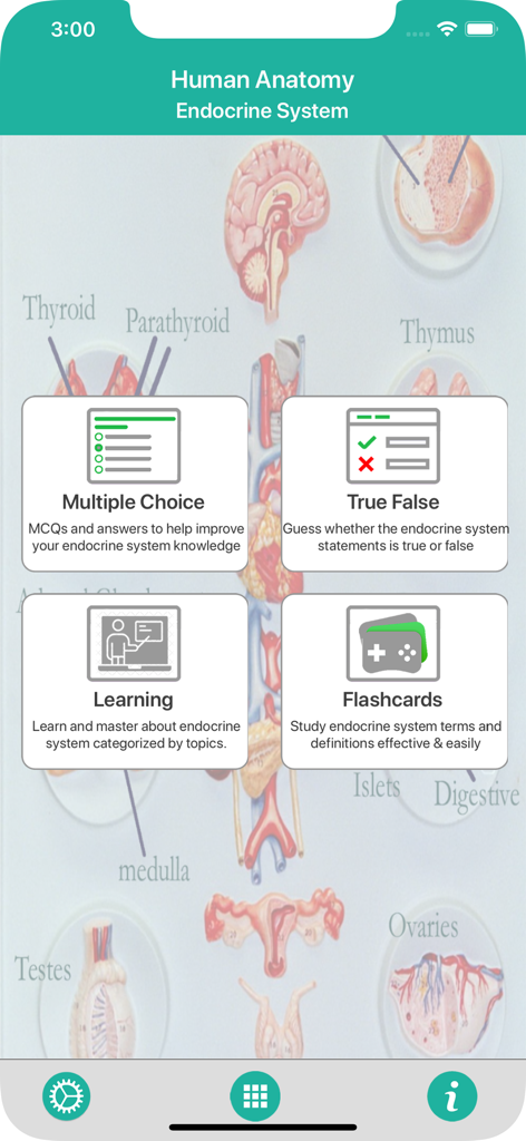 Anatomy : Endocrine System - Education App | MWM