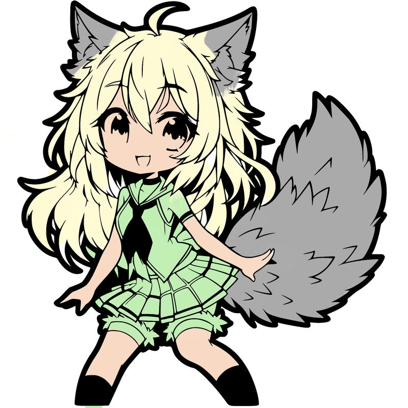 anime wolf girl