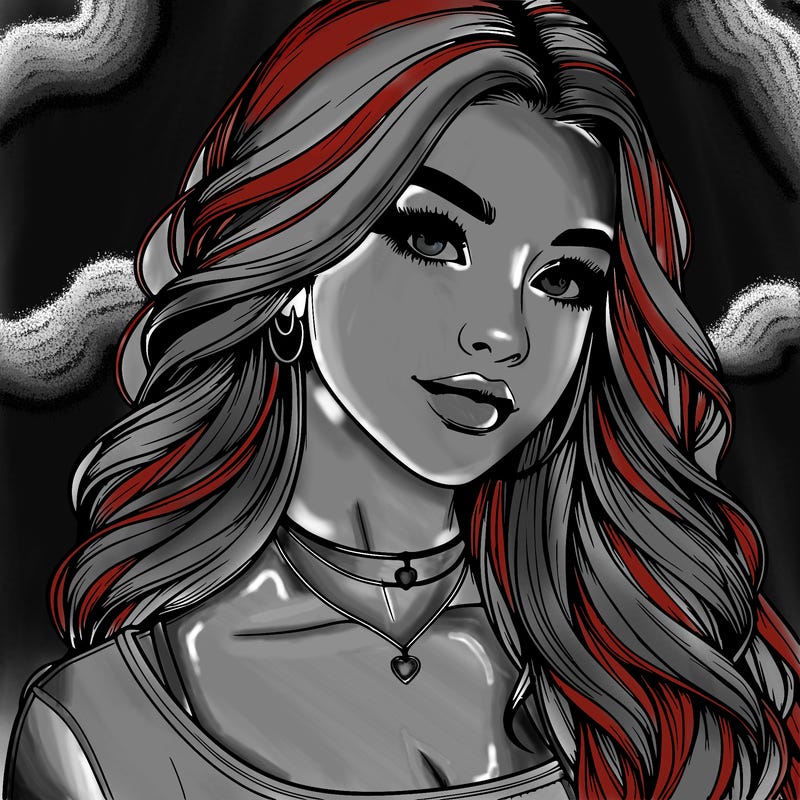 detailed realistic girl