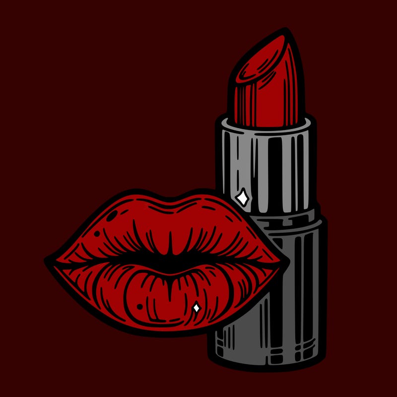 lips and lipstick