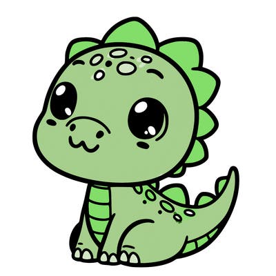 cute baby dinosaur