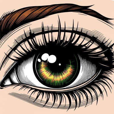 realistic eye