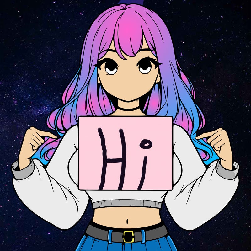 girl holding a blank sign in a long sleeve crop top