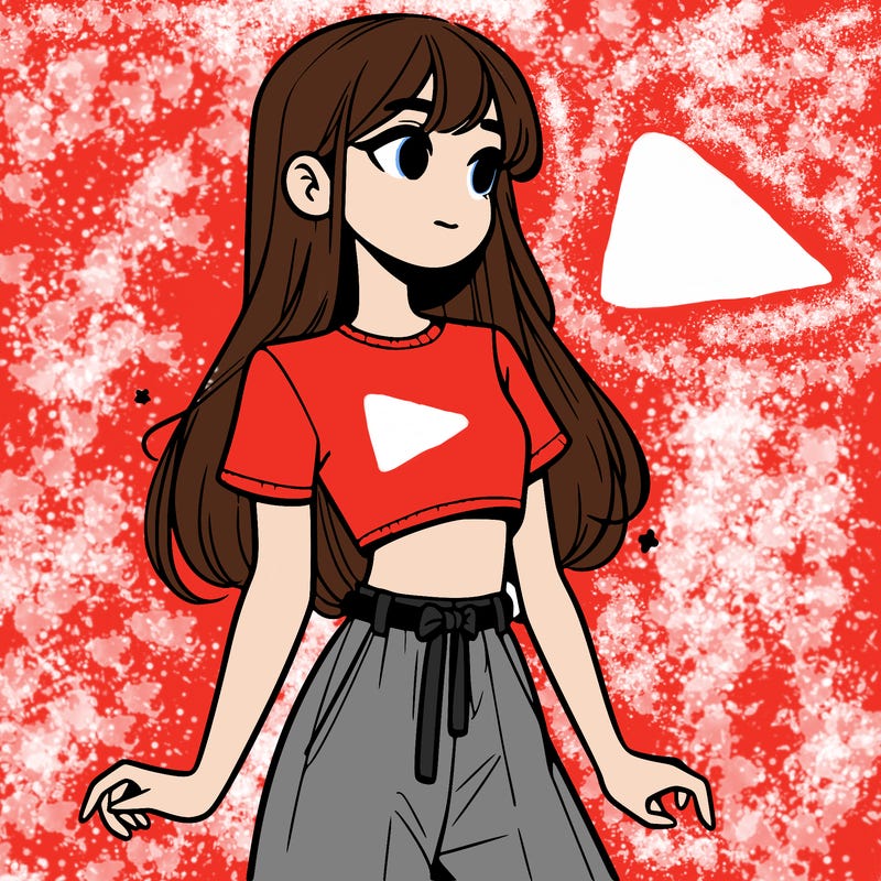 girl in a cute crop top