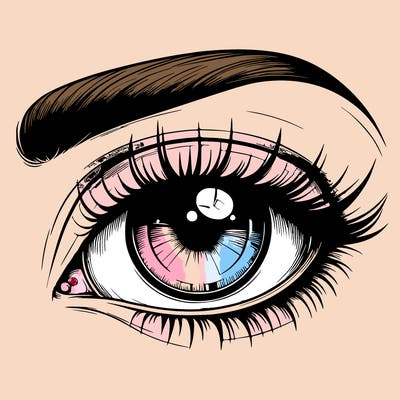 realistic eye