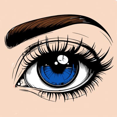 realistic eye
