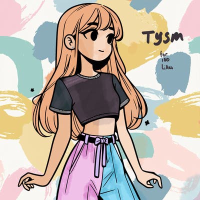 girl in a cute crop top