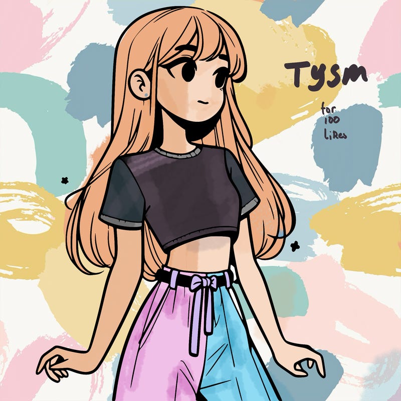 girl in a cute crop top