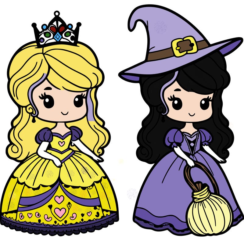 princess as a witch