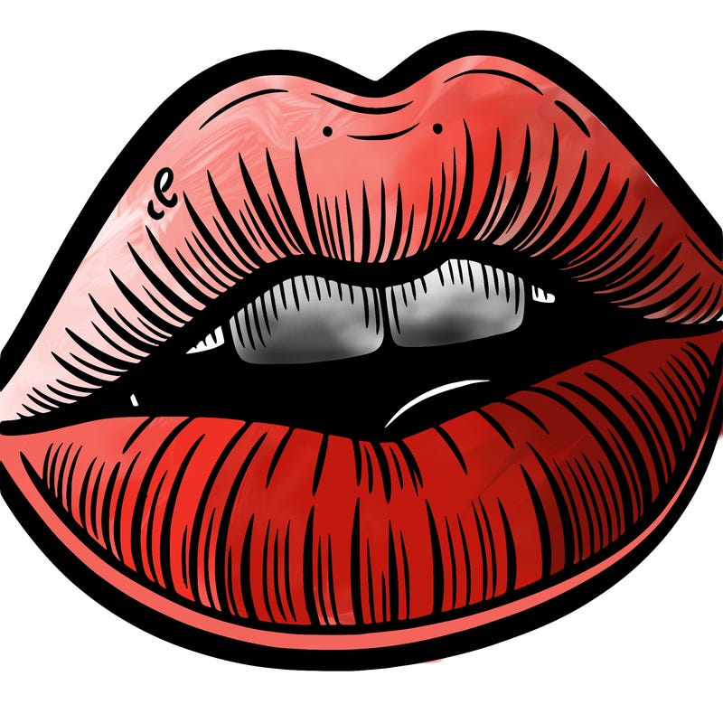 good looking lips