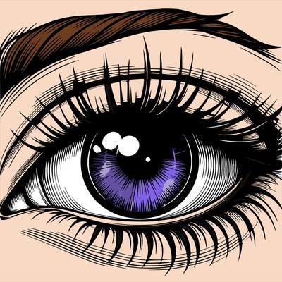realistic eye