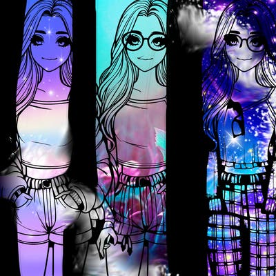 realistic popular girl