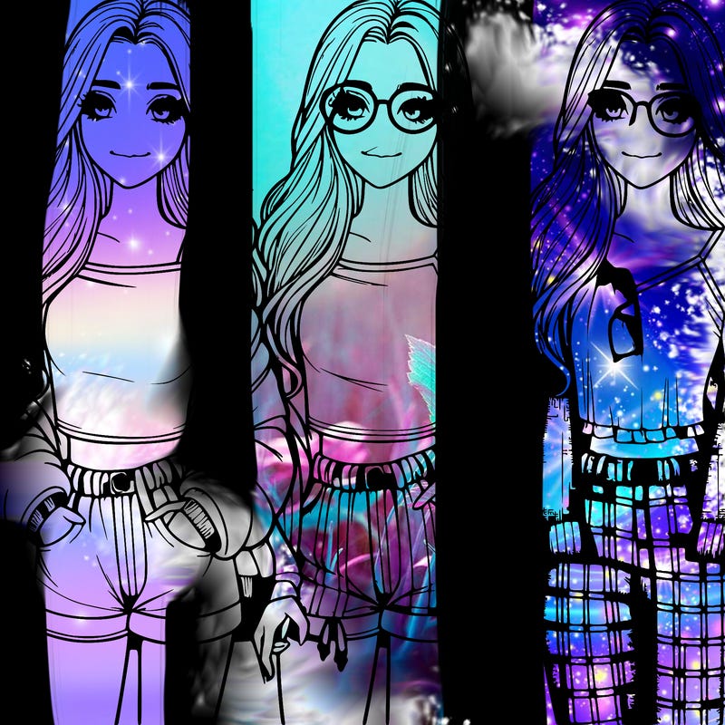 realistic popular girl