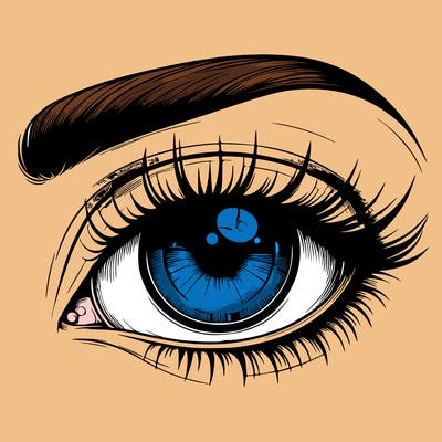 realistic eye