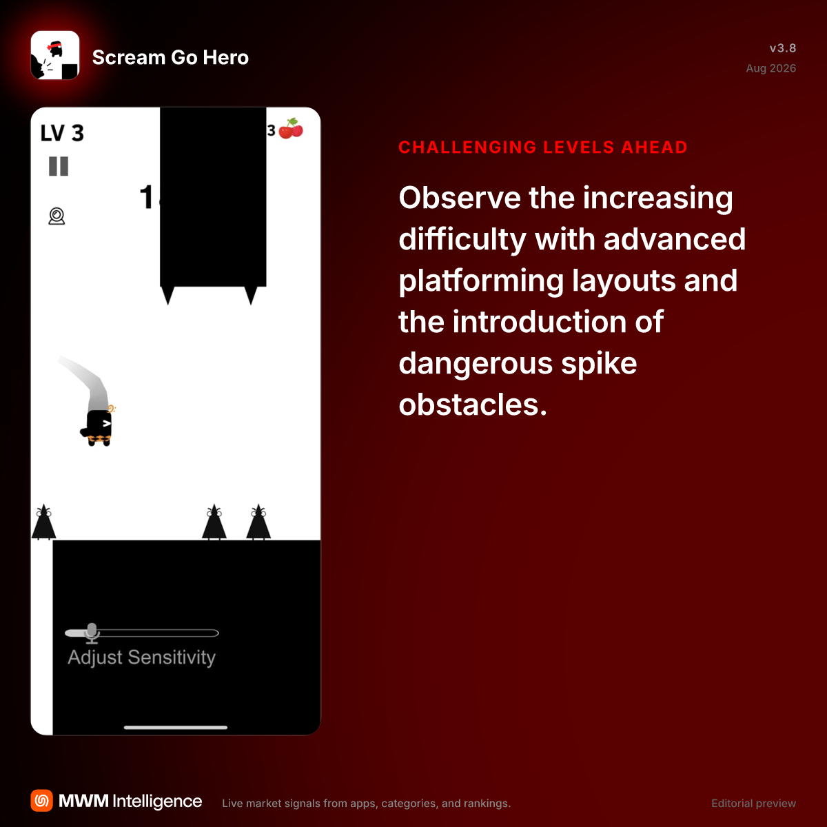 Scream Go Hero - Games App | MWM