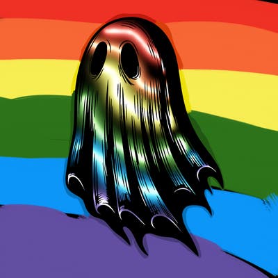 realistic creepy ghost